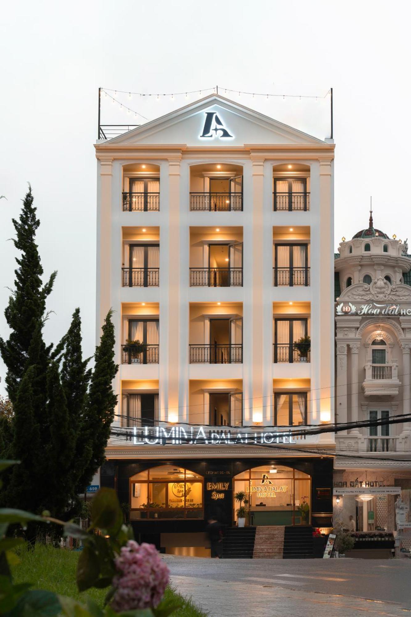 Lumina Hotel Da Lat Central Exterior foto